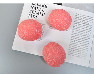 Schylling Squishy <b>Squeeze</b> Toy TPR Release Stress Relieve Toy Sticky Hand Flour Brain <b>Ball</b> Venting Toy Cerebellar Decompression - Product Image 3