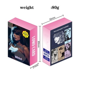 Venta al por Mayor de 96 Tarjetas Adhesivas en Caja, Regalos de Navidad, Cantante Popular Mundial, Tarjetas de Estrellas de Alta Definición, Decoración, Regalos de Tarjetas Postales - Product Image 3