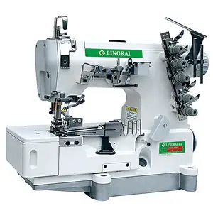 LINGRAI 500-02BB Industrial interlock sewing machine for sewing rolled-edge