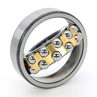 Roulement à rouleaux auto-alignant en acier chromé 2201, double rangée, précision P6, joints 2RS, 12*32*14MM, faible bruit