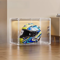 Support d'affichage de casque en acrylique personnalisé pour magasin et salle d'exposition
