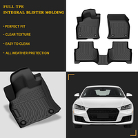 Accesorios de coche 3D TPE alfombrillas de coche para Kia Carnival 8 asientos RHD 2022-2023 alfombrillas de coche alfombra estera de plato profundo