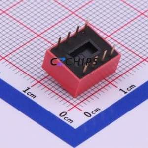 TA-04 DIP Switch Through hole Component (THT) Switch ( Number of Switch Sections: 4 )( Lead Spacing: 2.54mm ) - Product Image 2
