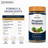 Capsules de bien-être pour hommes, marque privée OEM, supplément nutritionnel quotidien botanique, 90 unités