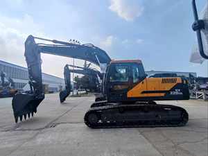 Excavadora de cadenas Hyundai de 21 y 22 toneladas Hx220HD con motor Cummins, 1 año de garantía en bomba y rodamientos - Product Image 3
