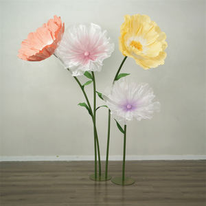 Flores Gigantes Artificiales de Seda para Decoración de Escenarios de Boda, Flores Grandes para Eventos, Personalizadas al por Mayor - Product Image 1