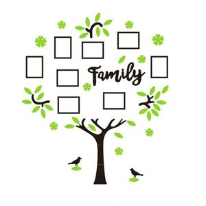 Árbol Genealógico Familiar con Fotos, Decoración de Pared para Habitación Infantil, Adhesivos Creativos y Personalizados para Pared en 3D de Acrílico - Product Image 5