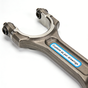 Bielle de moteur diesel en acier forgé CNC sur mesure, haute résistance pour usinage, pour tracteurs agricoles, fabrication chinoise, OEM, sans MOQ - Product Image 1