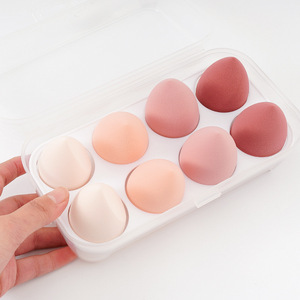 Esponja de Maquillaje Suave con Logotipo Personalizado OEM, en Forma de Huevo, Libre de Látex, para Base de Maquillaje, con Caja de Empaque, Venta al Por Mayor - Product Image 2