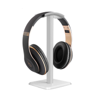 Support et présentoir portable pour casque de jeu en alliage d'aluminium Yanjin Z6 - Noir/Blanc/Rose
