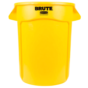 Bidone per Rifiuti Brute 121 L Giallo per Uso Commerciale - Product Image 2