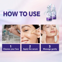 Serum Perawatan Kulit WISHGAN OEM Private Label GHK-Cu Snap-8 Blue Copper Peptide Pengencang Anti Penuaan untuk Wajah