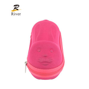 Sicher Zuverlässig E813 Benutzer definierte lustige Tier Kaninchen geformte EVA Sonnenbrillen Fall Brillen Box Fall für Kinder - Product Image 3