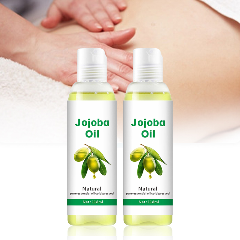 Organic Cold Pressed Jojoba Essential Oil Pure for Natural Moisturizing and Whitening of Face and Body Seed Origin OEM Supply