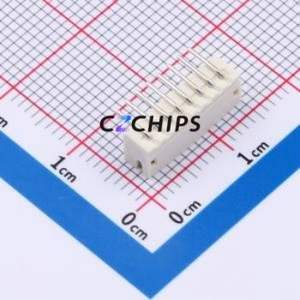 W1501100-8PW2113 Wire-to-Board Pin Header Bent Lead Through Hole,P=1.5mm Connector 1x8P 1.5mm Right Angle Insert ZH - Product Image 2