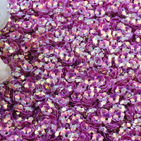 500 g/sac PVC artisanat Slime fournitures holographique irisé fleur de prunier fleur paillettes paillettes flocons