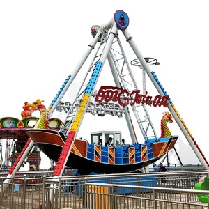 Gran emocionante al aire libre 32 asientos <span class=keywords><strong>Dragon</strong></span> Pirate Ship Rides Niños Adultos Viking Boat Parque de Atracciones Rides para la venta - Product Image 1