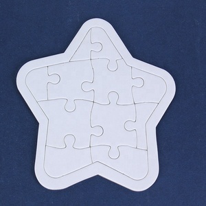 Rompecabezas de papel blanco para colorear, tablero de rompecabezas DIY para niños, juguete de pintura de graffiti, rompecabezas de alienígenas, rompecabezas en blanco al por mayor - Product Image 4