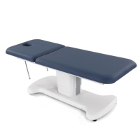 Lit d'examen de beauté électrique moderne professionnel avec cadre durable Table de traitement réglable pour salon de beauté et usage domestique
