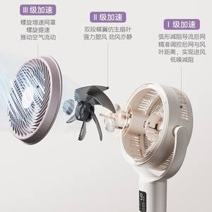 Ventilateur de circulation d'air Midea 59cm 108cm, ventilateur sur pied oscillant pour la maison et le dortoir - Product Image 2