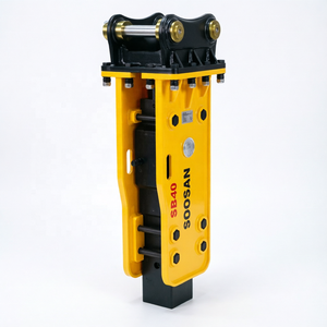 Martillo Hidráulico SB40 Tipo Superior en Estado Nuevo, Incluye Componentes Principales del Cuerpo, Motor y Cincel para 4-7 Toneladas - Product Image 1