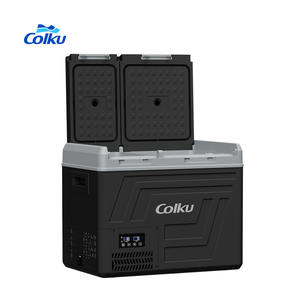 Vente directe d'usine, congélateur portable 47L, réfrigérateur 12V DC, compresseur, réfrigérateur de voiture pour le <span class=keywords><strong>camping</strong></span> et les véhicules - Product Image 1