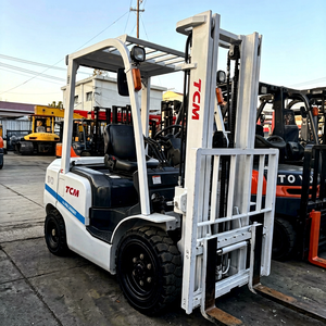 รถยกดีเซล TCM FD30 3 ตัน รับน้ำหนัก 3000 กก. เสาสูง 3 ม. เครื่องยนต์อีซูซุ สำหรับงานหนัก อุปกรณ์อุตสาหกรรมคลังสินค้า - Product Image 1