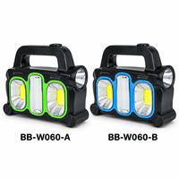 Lampe de travail LED portable rechargeable 6000K blanche en ABS DC5V pour réparation automobile, atelier, bureau, route