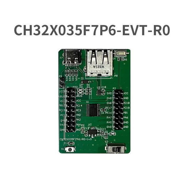 Brand New WCH CH32X035 Evaluation Board Development Board Series CH32X035C8T6-EVT-R0 F8U6 G8U6 F7P6 Original and Authentic