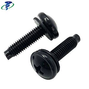 Conjuntos de tornillos de cabeza plana con ranura cruzada JISB 1130 con arandela - Product Image 3