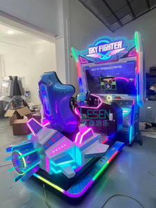 Máquina de Juegos de Arcade para Zonas de Diversión, Operada con Monedas, Simulador Dinámico de Vuelo de Avión y Conducción - Product Image 4