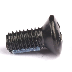 Quincaillerie métrique Vis à tête fraisée à tête fraisée <span class=keywords><strong>cruciforme</strong></span> <span class=keywords><strong>cruciforme</strong></span> en croix noire en zinc noir - Product Image 3
