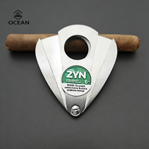 Coupe-cigares de luxe en gros, fournisseur professionnel, coupe-cigares en métal avec logo personnalisé - Product Image 6