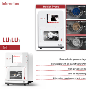 Attrezzatura Originale per Laboratorio Dentistico, Fresatrice Dentale 52D con Software, Macchina per Fresatura Dentale - Product Image 5