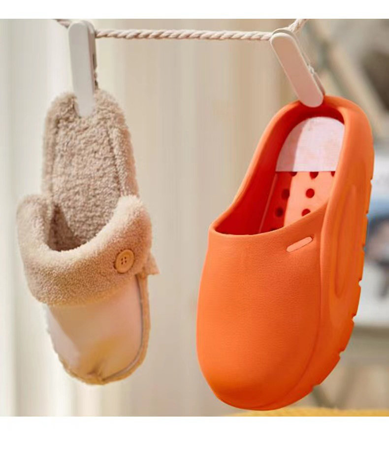 Cheap Fluffy Fur Slippers Non-slip Women Cotton Shoes EVA House Slippers for Womens