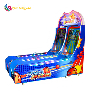Máquina de Juego Operada con Monedas para 2 Jugadores, Juego de Bolos en Miniatura para Niños de 6 Años en Adelante, para Interiores - Product Image 1