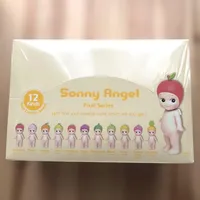 Authentieke Sonny Angels Fruit Series Blind Box Complete set 12 stuks Schattige mini-engel figuurtjes verzamelbaar bureau ornament cadeau