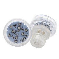 Lumières ponctuelles LED E14 cabochon étanches S-14G IP65 pour l'éclairage des manèges, boîtier en plastique, parcs à thème