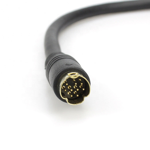 สายสัญญาณเสียงคุณภาพสูง MINI DIN 9 พิน ตัวผู้ ไปยัง S Terminal DIN 9 พิน ตัวเมีย - Product Image 5