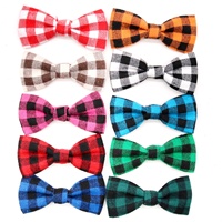 Collier ajustable et respirant en polyester personnalisé, écologique et luxueux, avec nœud papillon coulissant pour petits chiens et chats – Idéal pour l'été et le toilettage