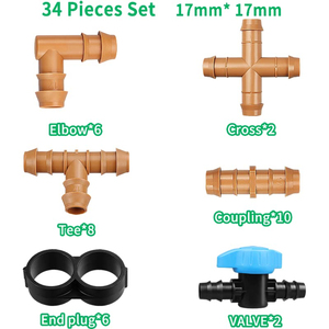Bahçe ve Tarımsal Damla Sulama için Harika Sulama PE Boru T Bağlantı Parçası - Product Image 2