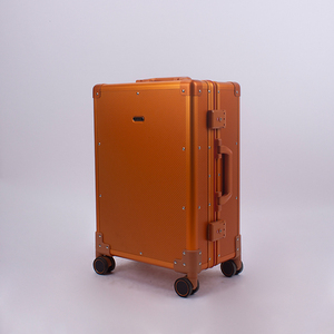 Valise de voyage personnalisable en aluminium de 20 pouces, série 2025, style classique, durable, surdimensionnée, avec carton de rangement intégré - Product Image 2