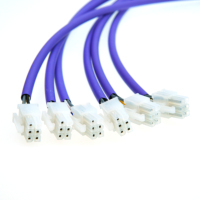 Kabel Konektor Mdb Mini-Fit Jr Molex 0039012060 39-00-0209 39-30-1060 yang Disesuaikan untuk Mesin Penjual Otomatis
