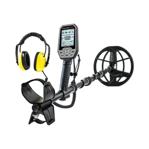 Détecteur de métaux professionnel S63 entièrement étanche IP66 haute précision à point fixe 12kHz multifréquence pour la recherche de trésors - Product Image 3
