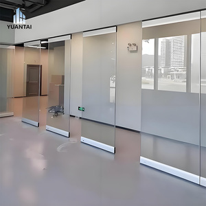 Fenêtres <span class=keywords><strong>de</strong></span> toit motorisées verticales intelligentes en aluminium Yuantai pour maison intelligente, design moderne pour villa, salon, sous-sol - Product Image 1