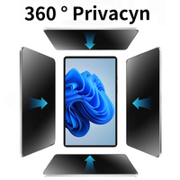 Film de confidentialité 360° compatible avec les tablettes Microsoft Surface Pro 9, 8, 7, 6, 5, 4, 3 / Go 1, 2, 3 ° /180 °   Protection d'écran anti-espion