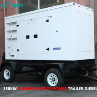 Groupe électrogène industriel Cummins 140 kW/kVA 150 kW/150 kVA, générateur diesel monophasé/triphasé 50/60 Hz pour solution d'alimentation de secours hôtelière