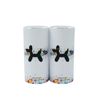 Tubo de Papel Kraft Reciclable con Logotipo Personalizado para Perfume, Polvo Suelto, Embalaje OEM, Programas de Cadena de Suministro al por Mayor, Caja Ecológica
