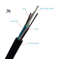 Cables de Comunicación GYTY/GYFTY GYTTY-24B1.3 para Exteriores, Monomodo, Aéreos, Reforzados con FRP, Tubo Suelto de PBT, HDPE/LSZH, Precio de Fábrica