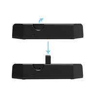 KJH Nouveau Dock de charge pour PS Portal Console de jeu Chargeur pour PlayStation Portal Accessoires de jeu Support de charge Vente en gros